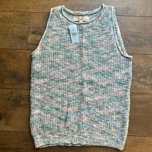 Sweater Vest NWT - Loft - SP - Perfect spring colors